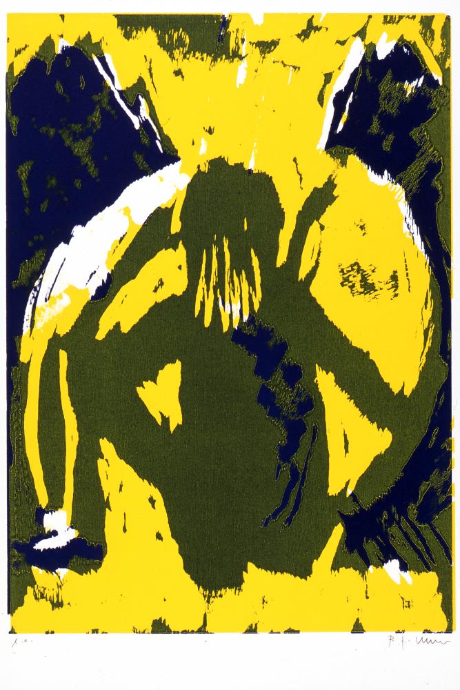 Ohne Titel (Blatt 11 der Folge „Lenz“), 1998 | 56,4 x 38,0 cm | 30 Exemplare | WVZ 220