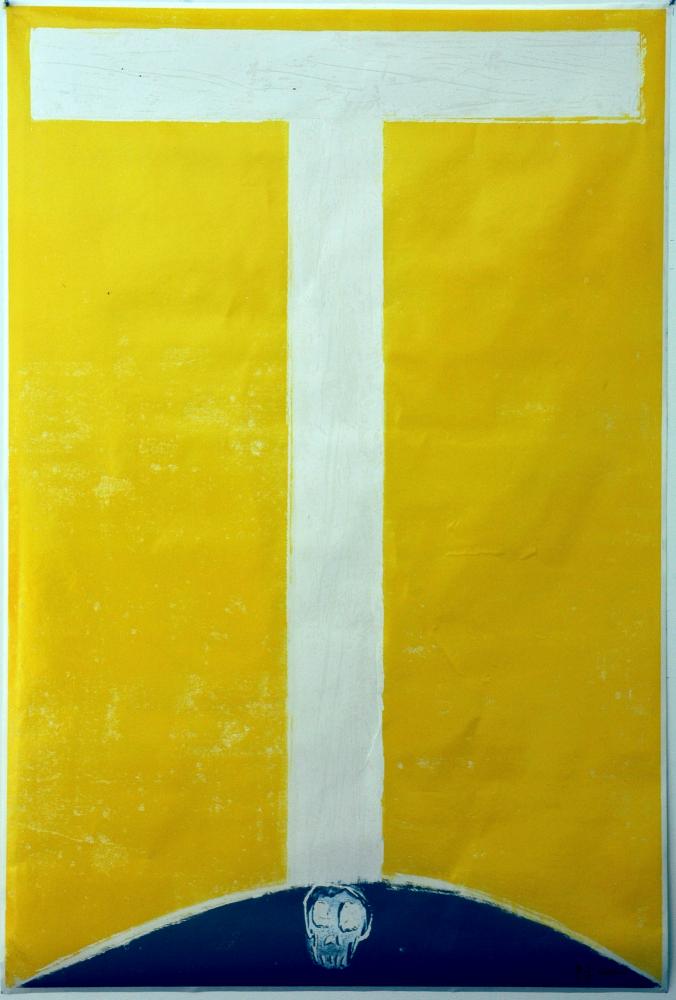 Der Tod (Blatt 12 der Folge „Lema Sabachtani 14 Stationen des Kreuzwegs“), 2005 | 173 x 116 cm | 2 Exemplare | WVZ 302
