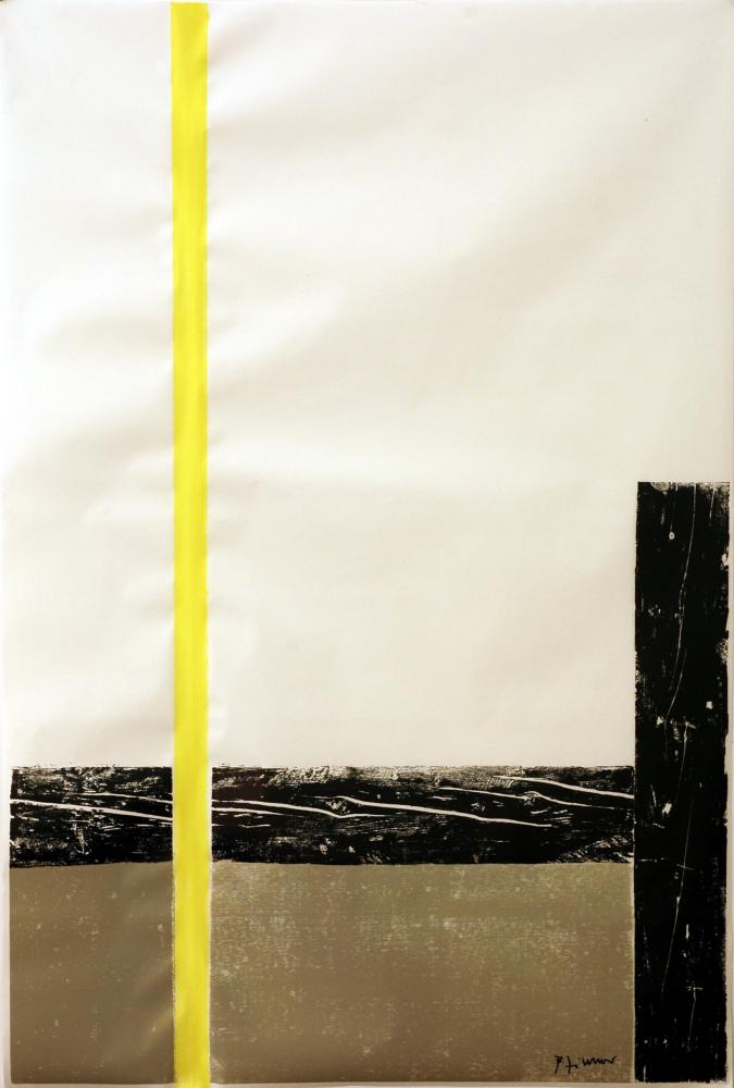 Grablegung (Blatt 14 der Folge „Lema Sabachtani 14 Stationen des Kreuzwegs“), 2005 | 173 x 116 cm | 2 Exemplare | WVZ 304