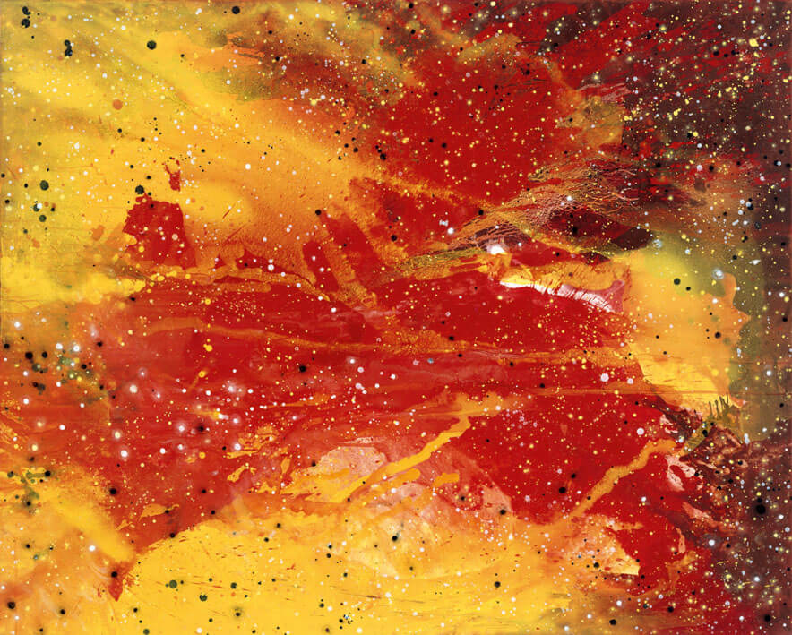 Starburst. Z-64, 2001 | Acryl, Öl/Leinwand | 160 × 200 cm | WVZ 1696