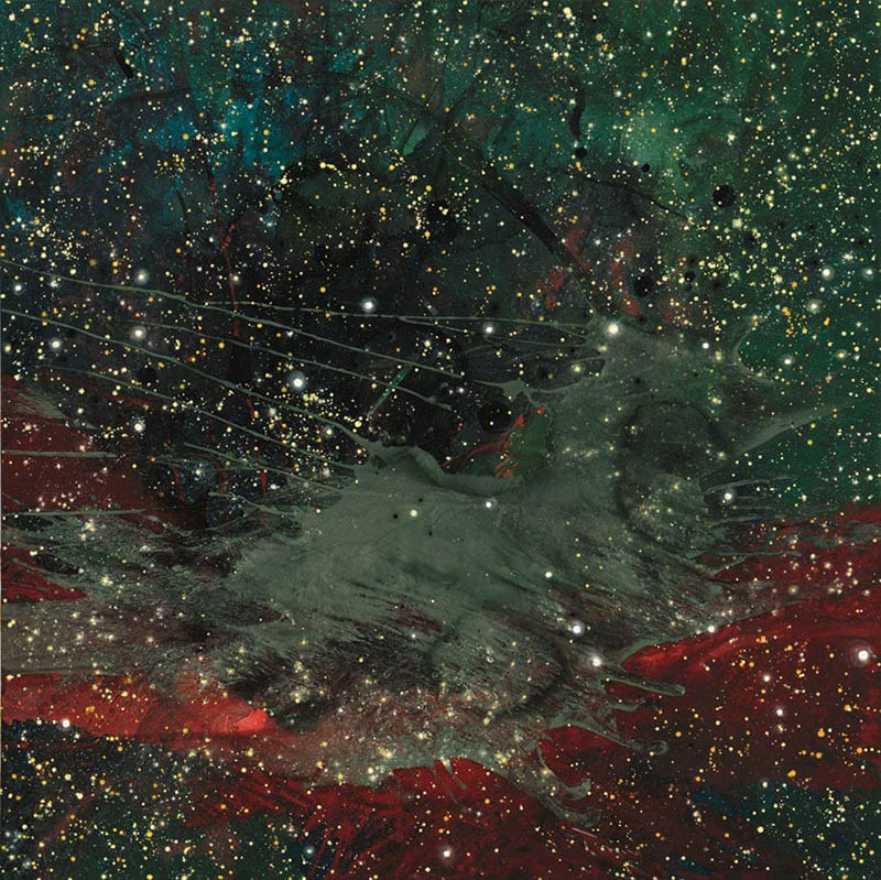 Green Space. Z-94, 2002 | Acryl, Öl, Pastell/Leinwand | 245 × 245 cm | WVZ 1731