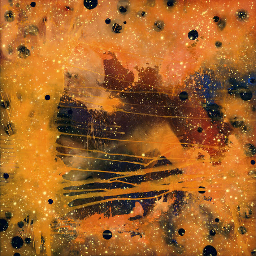 Innerspace. Orange, 2006 | Acryl, Öl/Leinwand | 230 × 230 cm | WVZ 1805