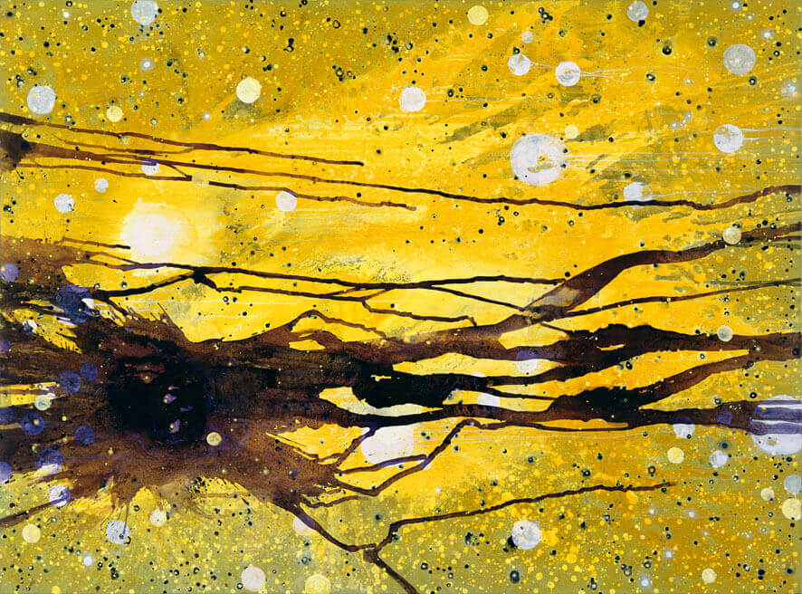 Gegenfluß. Adele, 2006 | Acryl, Öl, Pastell/Leinwand | 200 × 270 cm | WVZ 1807