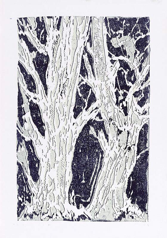 Bäume, 2014 | 100,0 x 70,0 cm | Unikat | WVZ 660.2