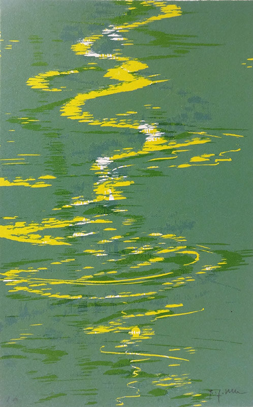 Schwimmendes Licht 2, 2014/15 | 28,0 x 17,5 cm | 9 Exemplare | WVZ 663