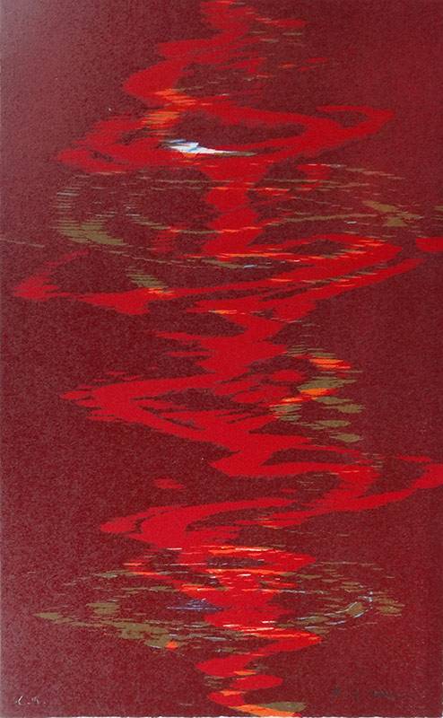 Schwimmendes Licht 7, 2014/15 | 28,0 x 17,5 cm | 9 Exemplare | WVZ 668