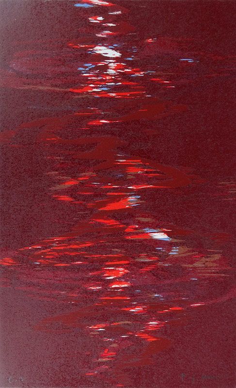 Schwimmendes Licht 8, 2014/15 | 28,0 x 17,5 cm | 9 Exemplare | WVZ 669