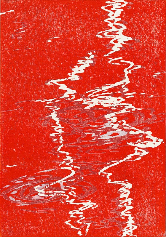 Schwimmendes Licht III, 2015 | 100 x 70 cm | Unikat | WVZ 705.2