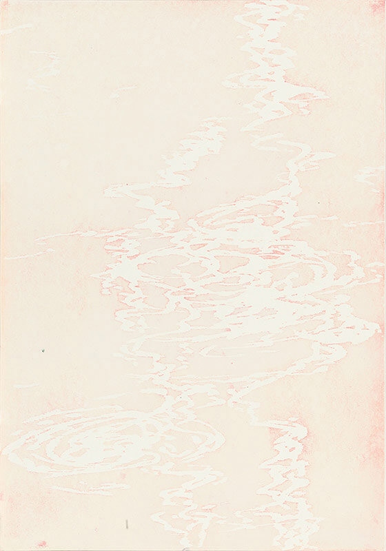 Schwimmendes Licht III, 2015 | 100 x 70 cm | Unikat | WVZ 705.3