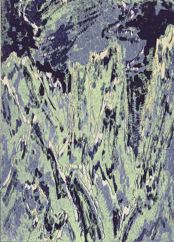 Tinzenhorn 1, 2015 | 76 x 54 cm | Unikat | WVZ 706.18