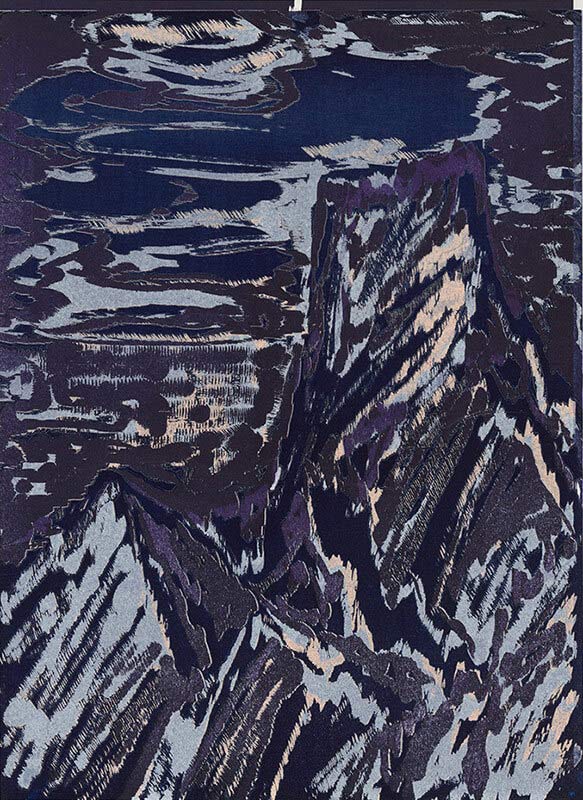 Tinzenhorn 2, 2015 | 76 x 54 cm | Unikat | WVZ 707.17