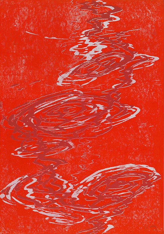 Schwimmendes Licht IV, 2015 | 100 x 70 cm | Unikat | WVZ 711.2