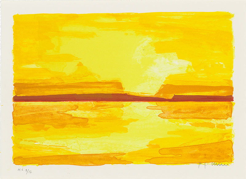 Dünen. Sonne, 2002 | 28,0 x 38,0 cm | 120 Exemplare | WVZ 25