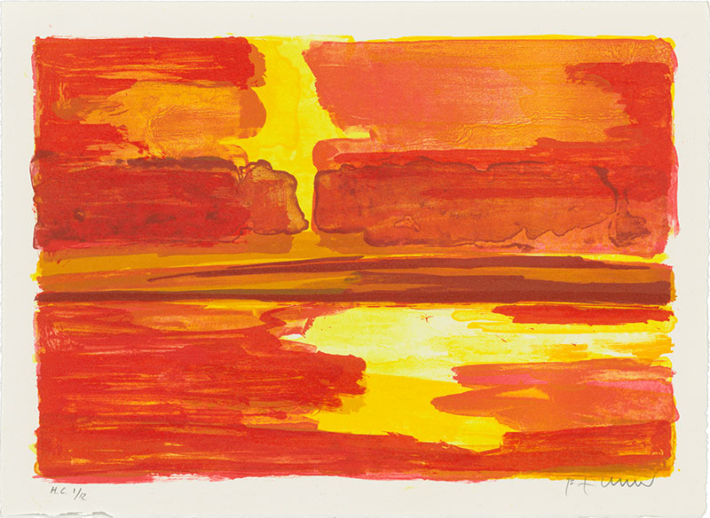 Düne. Sonnendurchbruch, 2002 | 28,0 x 38,0 cm | 120 Exemplare| WVZ 26